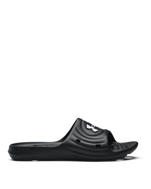 Under Armour Black Locker Iv Sl Sliders for men