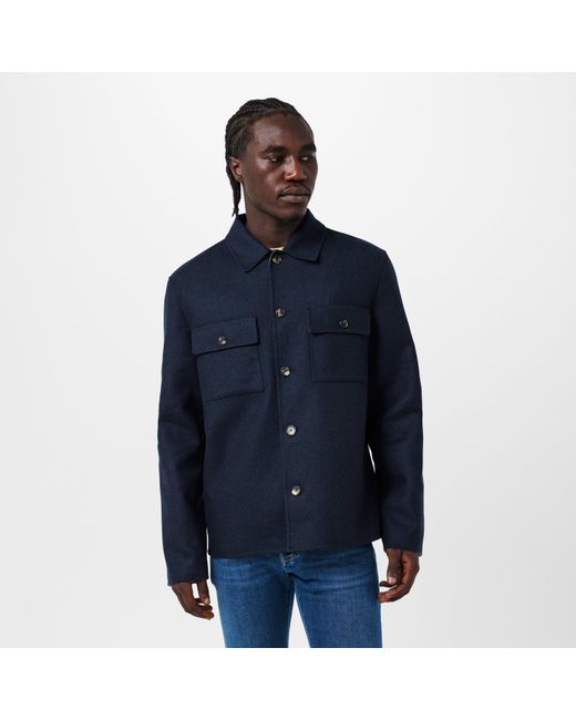 Jacob Cohen Blue Denim Italian Overshirt for men