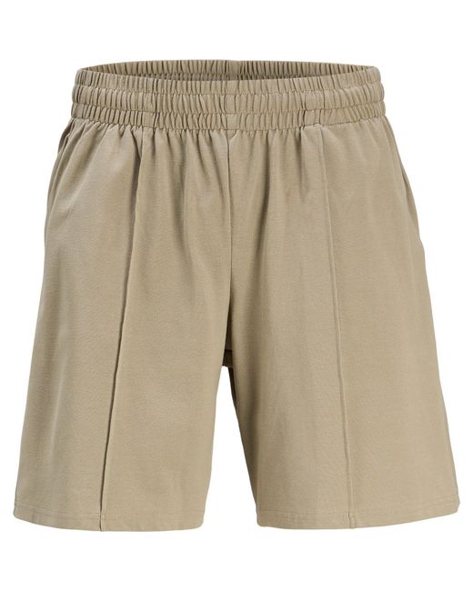 Jack & Jones Natural Jersey Jogger Shorts for men