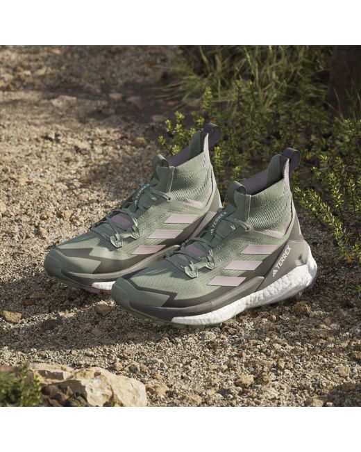 Adidas Brown Terrex Free Hiker Non Waterproof Hiking Shoes