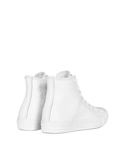 Converse White As Mono Hi Tops
