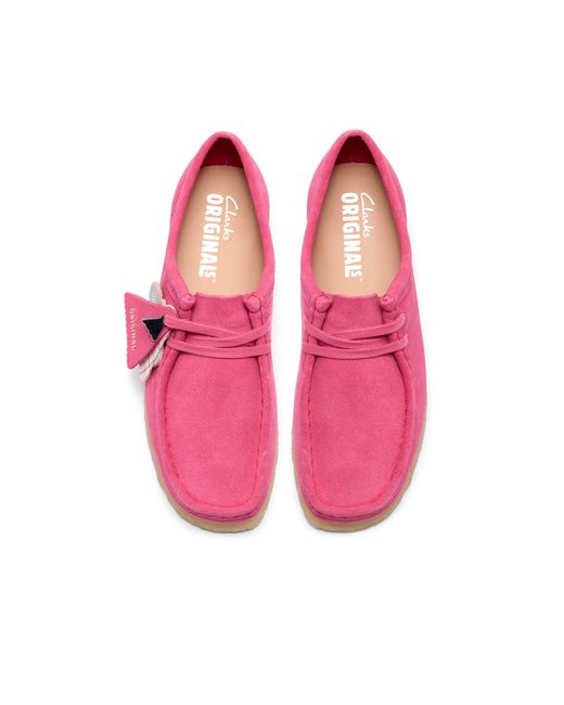 Clarks Pink Moc Toe Formal Shoes