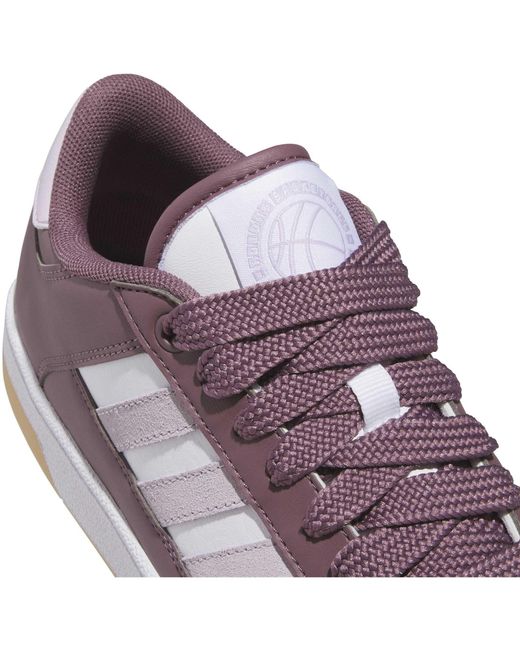 Adidas Purple Rapid Court Low Trainers