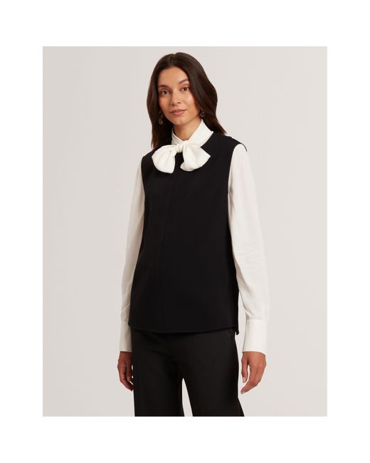 Ted Baker Black Knitted Sweater Vests