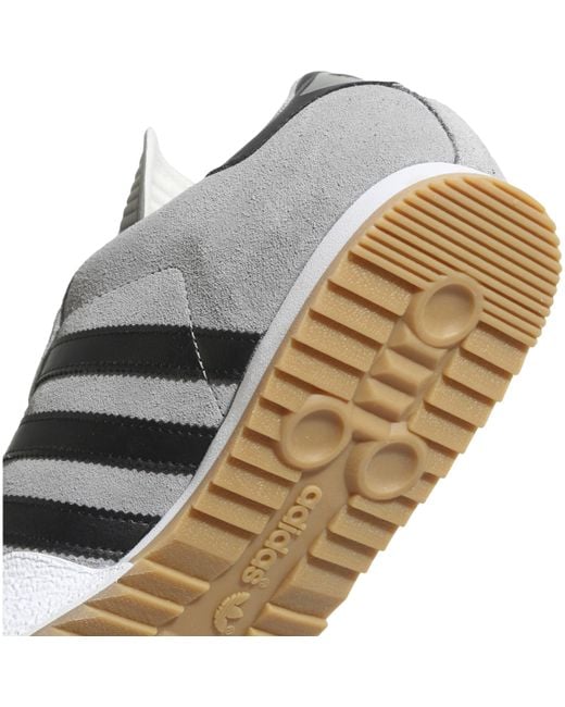 Adidas Gray Originals Samba Suede Trainers for men