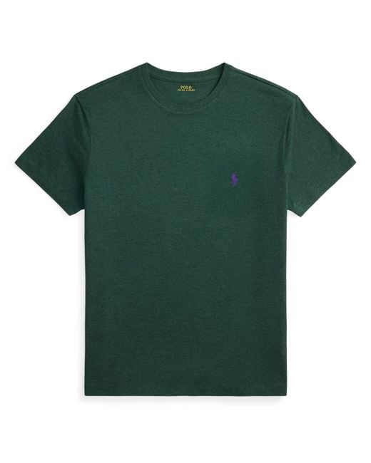 Polo Ralph Lauren Green Regular Fit Custom T-Shirt for men