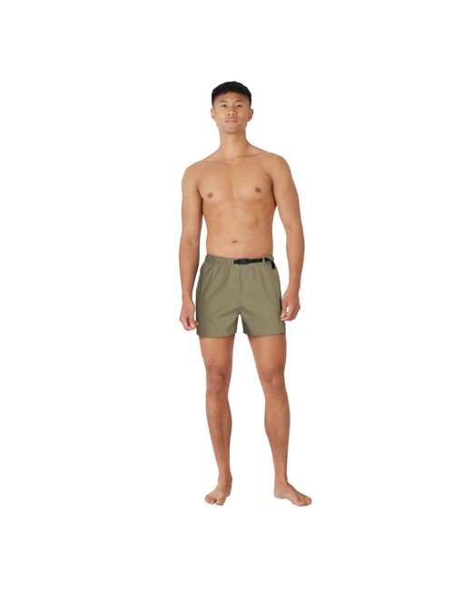 Nike Green Voyage 5 Volley Short for men