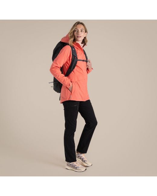 Craghoppers Red Caldbeck Waterproof Jacket