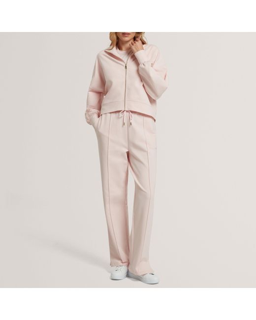 Ted Baker Pink Zip Thru Sweatshirt