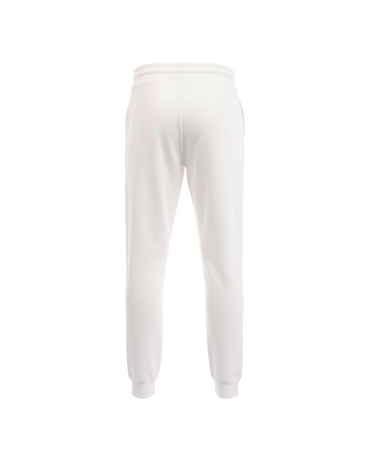 HUGO White Dayote Logo Print Tracksuit Bottoms for men