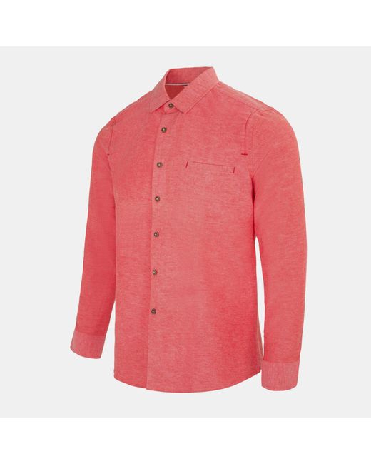 Firetrap Pink Plain Shirt for men