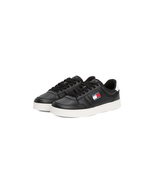Tommy Hilfiger Black Tj Greenwich Court Trainers for men