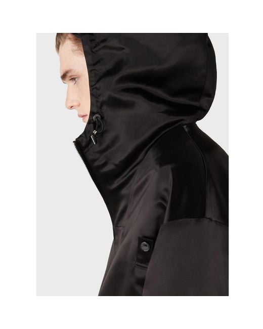 Emporio Armani Black Jacket for men