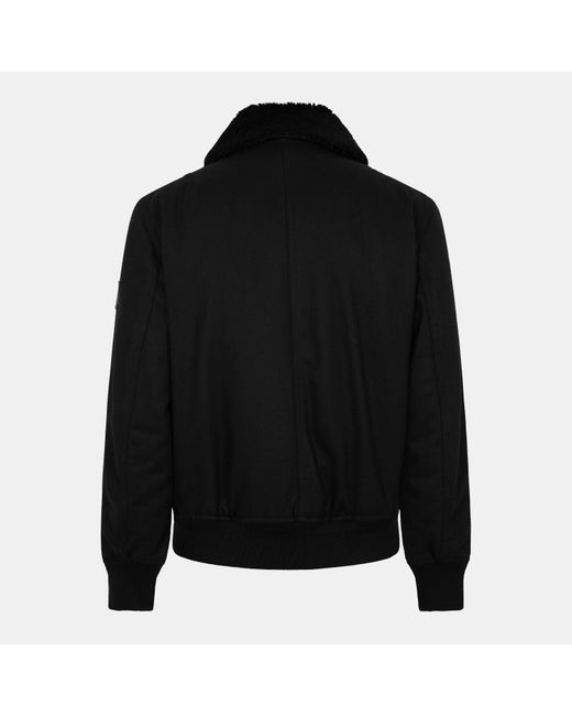 Belstaff Black Welder Heritage-Inspired Aviator Jacket for men