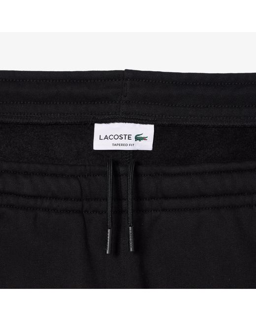 Lacoste Black Tsuit Trousers for men