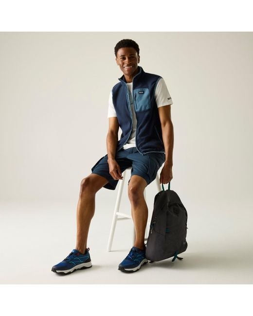 Regatta Blue Frankie Microfleece Gilet for men