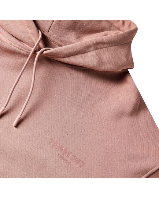 REPRESENT 247 Pink Team Over The Head Performance Hoodie for men