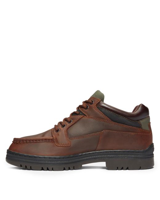 Timberland Brown Heritage Shoe With Gore-Tex Membrane For for men