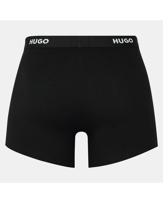 HUGO Black 3 Pack Boxer Briefs for men