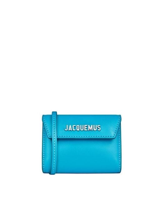 Jacquemus Blue Le Porte Frescu Card Holder for men
