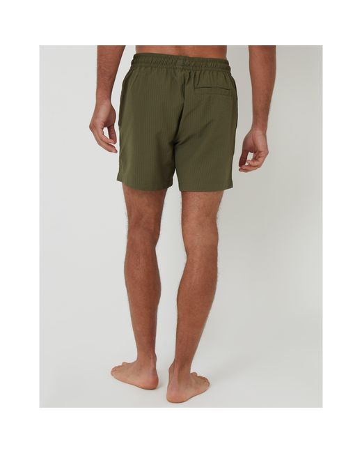 Threadbare Green Rola Swim Shorts for men