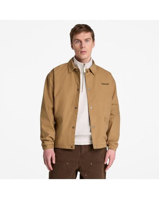 Timberland Brown Timb Coach Jacket for men