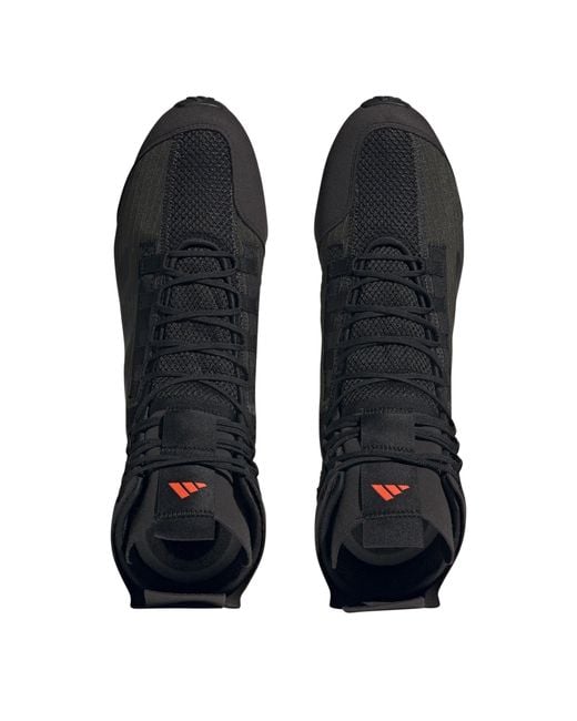 Adidas Black Speedex 23 Mid Cut Boxing Boots for men