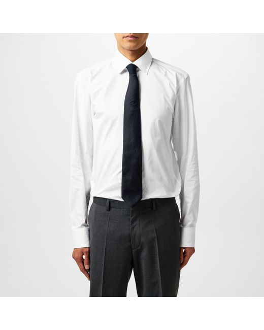 Boss Blue Classic 7.5 Cm Tie for men