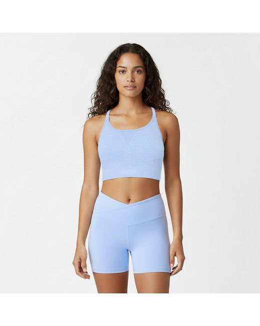 Usa Pro Blue Up Seamless Adjustable Sports Bra