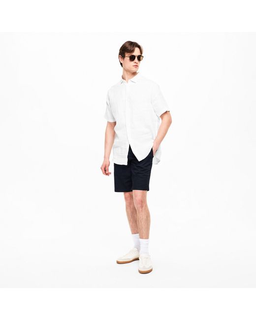 ARMANI EXCHANGE Blue Bermuda Chino Shorts for men