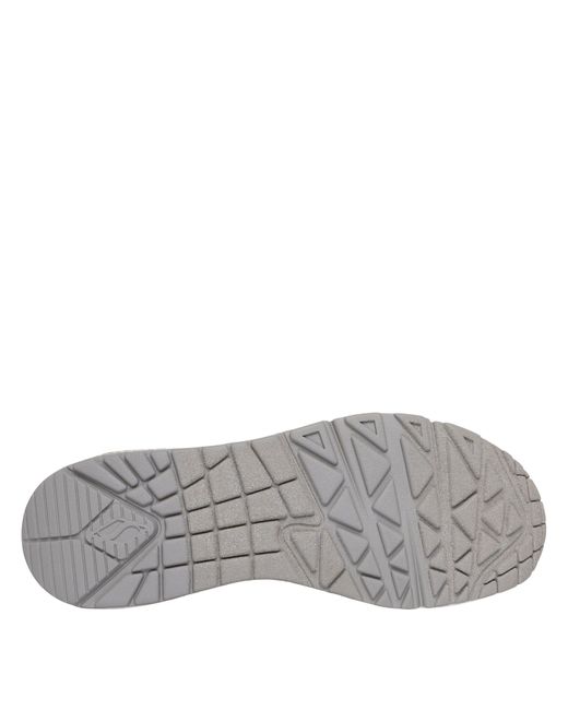 Skechers White Uno Stand On Air Trainers
