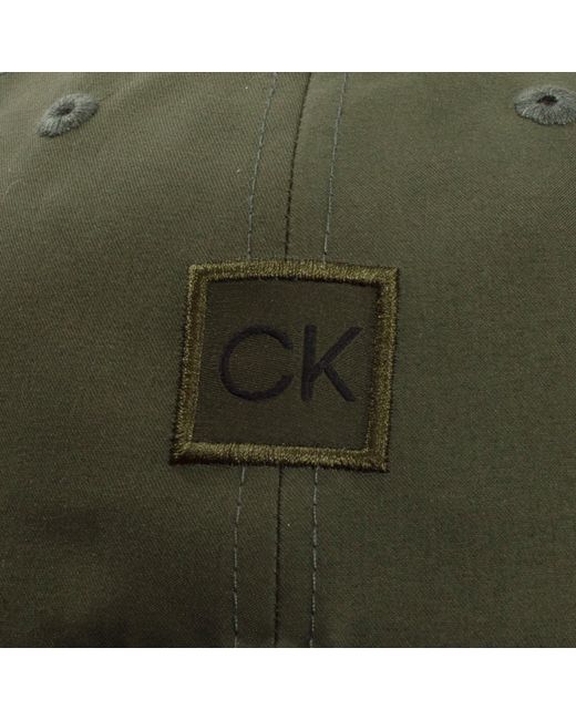 Calvin Klein Green Ck Golf Cap for men