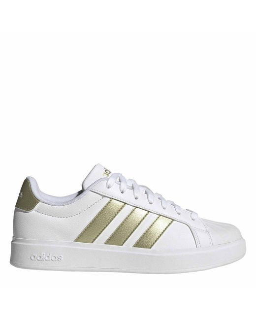 Adidas White Low-Top Trainers
