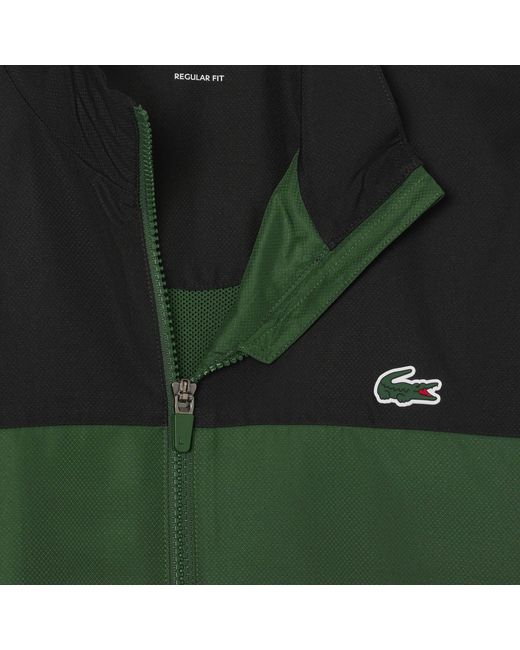 Lacoste Green Tennis Printed Tracksuit for men