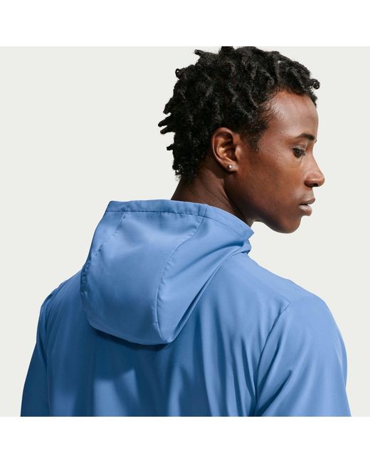 Nike Blue Form Hooded Jacket for men