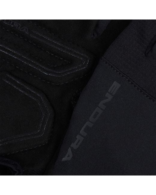 Endura Black Loop Full Finger Gloves for men