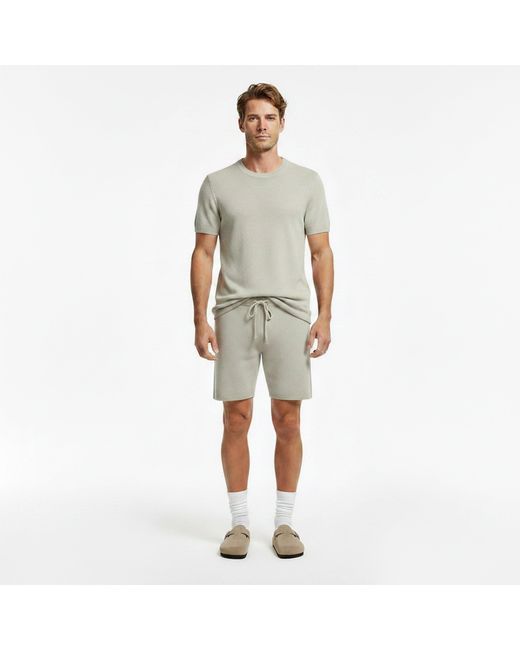 Jack Wills Natural Knitted Shorts for men