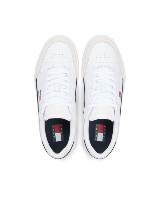 Tommy Hilfiger White Low-Top Trainers for men