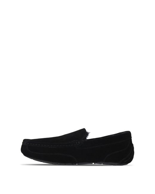 Jack Wills Black Moccasin Slippers for men