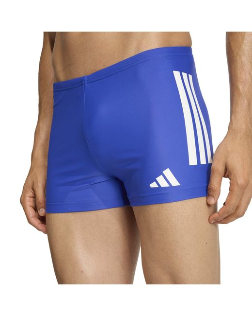 Adidas Originals Blue 3S Infinitex Drive Boxer Trunks for men