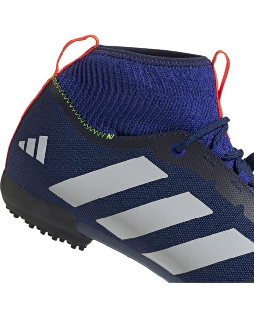 Adidas Blue The Gravel Shoe 2.0 Triathlon Cycling Shoes for men