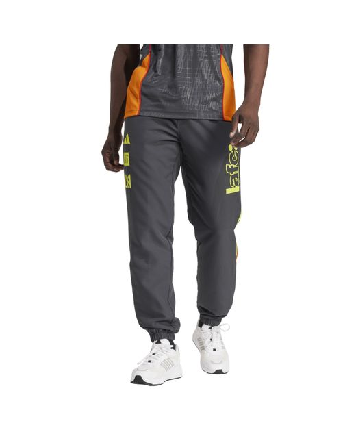 Adidas Gray Closed Hem Fleece Joggers for men