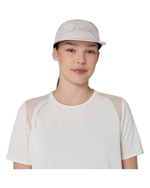 Asics White Road Ss Tee Ld63