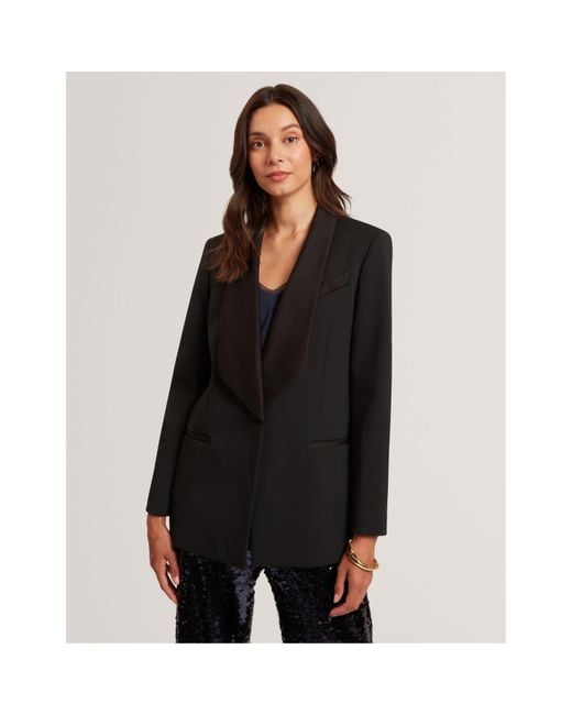 Ted Baker Black Relaxed Blazer
