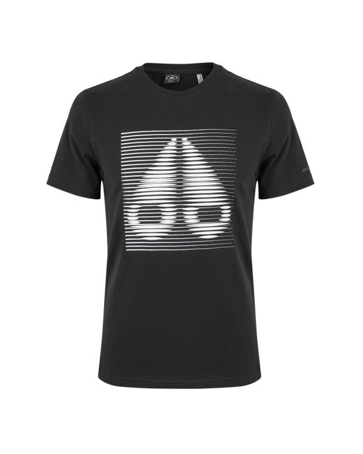 Moose Knuckles Black T-Shirt for men