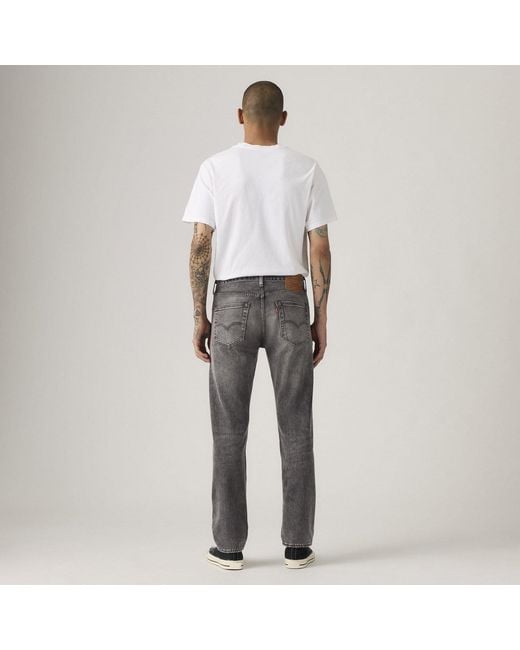 Levi's Gray 501 Orig Strai for men