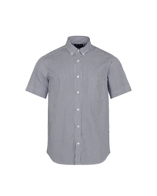 Eden Park Gray Dark Striped Shirt for men