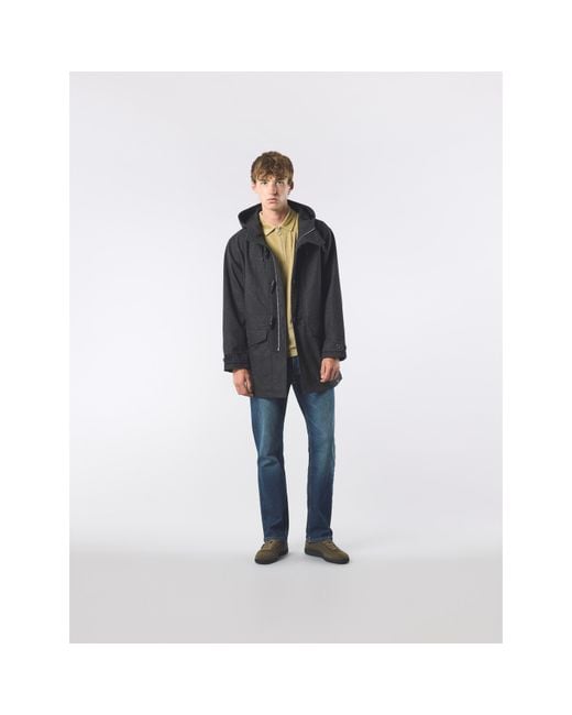 Pretty Green Black Randolph Duffle Coat for men