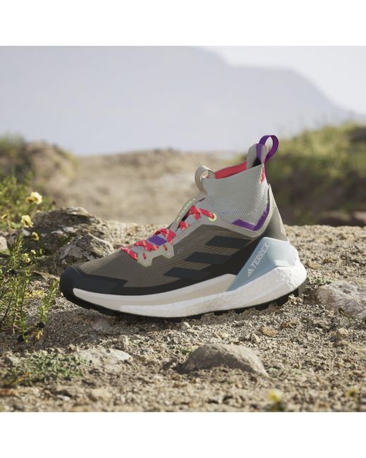 Adidas Brown Terrex Free Hiker Non Waterproof Hiking Shoes