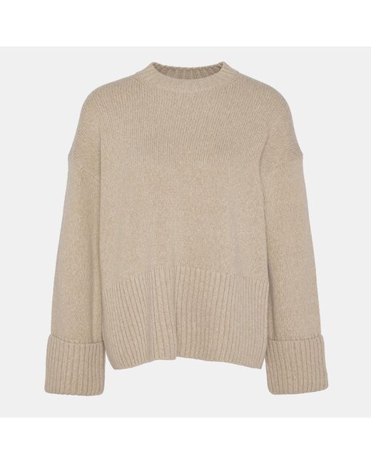 Barbour Natural Cassandra Crew Neck Jumper